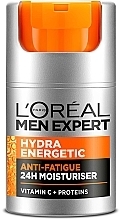 Fuktighetsgivende lotion L'Oreal Paris Men Expert Hydra Energetic daglig fuktighetsgivende krem mot utmattelse