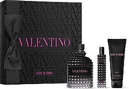  Valentino Uomo Born In Roma   Sett (edt/100ml+edt/15ml+sh/gel/75ml) 