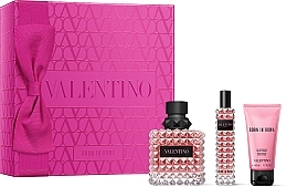  Valentino Donna Born In Roma   Sett (edp/100ml+edp/15ml+b/lot/50ml) 