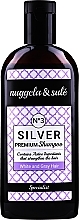 Grå og bleket hårsjampo Nuggela & Sule Premium Silver N?3 Shampoo	