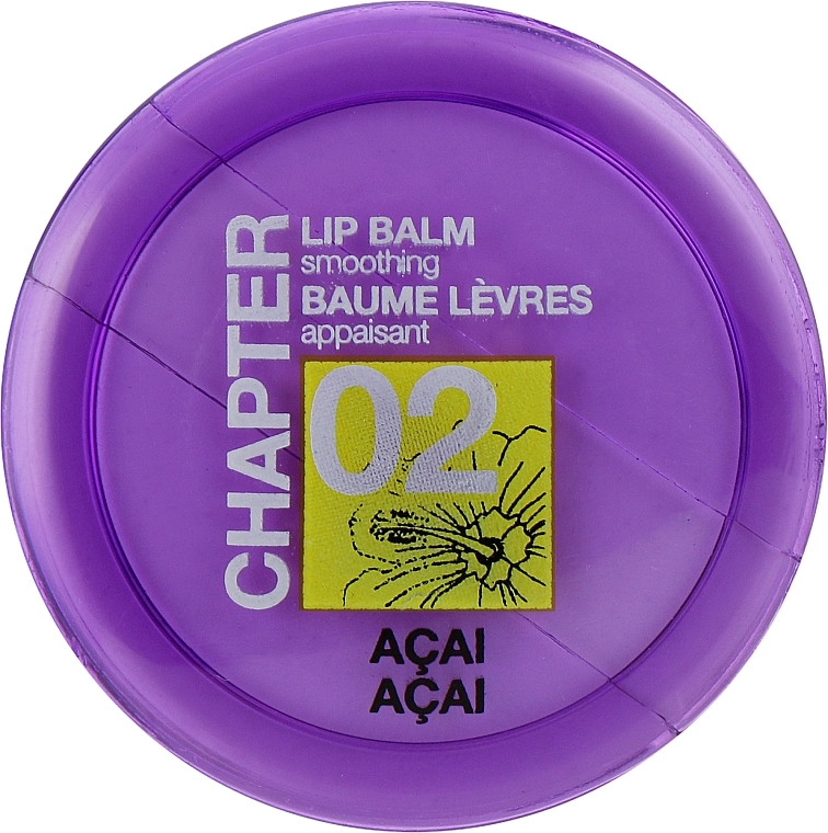 Acai & Hibiscus duftende leppepomade - Chapter 02 Acai Lip Balm