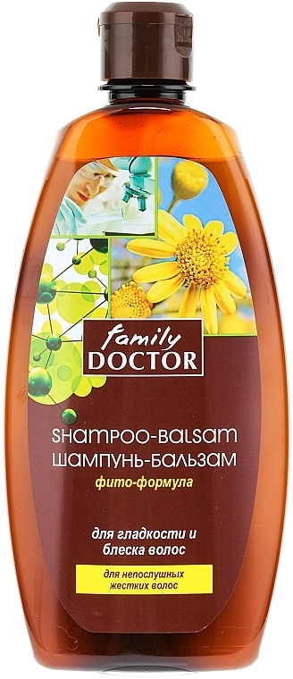 Sjampo-balsam «Phytoformula» for glatt og glansfullt hår - Family Doctor