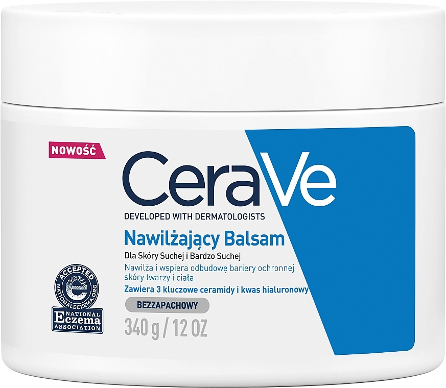 Fuktighetskrem for ansikt og kropp - CeraVe Moisturising Cream