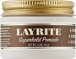 Pomade for hårstyling Layrite Super Hold Pomade