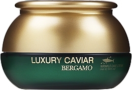 Intensiv Anti-rynke Krem med Svart Kaviar og Hyaluronsyre Bergamo Luxury Caviar Wrinkle Care Cream