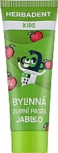 Tannkrem for babyer med eplesmak Herbadent Kids Apple Toothpaste