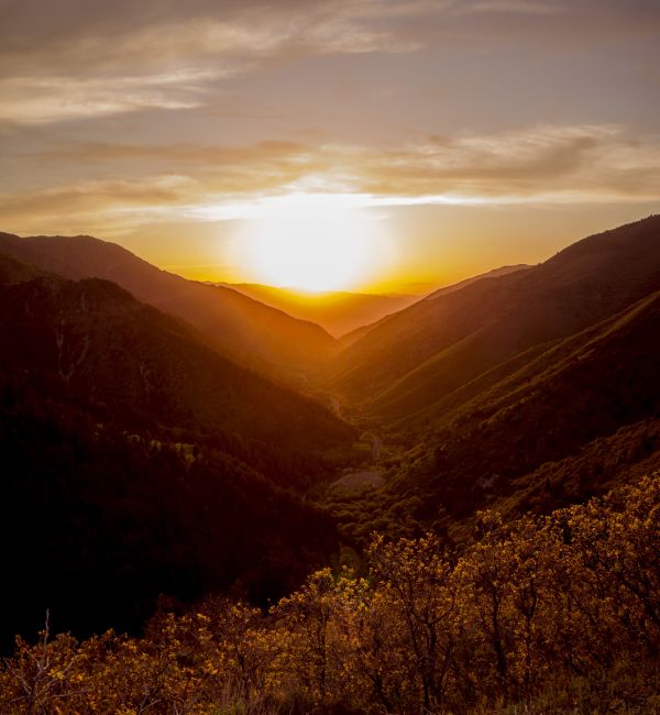 crepúsculo,panorama,montanhas,horizonte,montanha,natureza