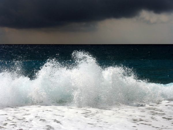 mare,Italia,tempesta,nuvole,Riviera,Italia