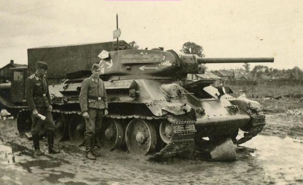 Tweede Wereldoorlog,T 34,tank