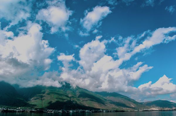 montagne,mare,collina,lago,natura,riflessione