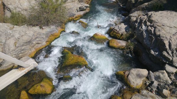 瀑布,Tortum waterfall,景观,性质,水,岩