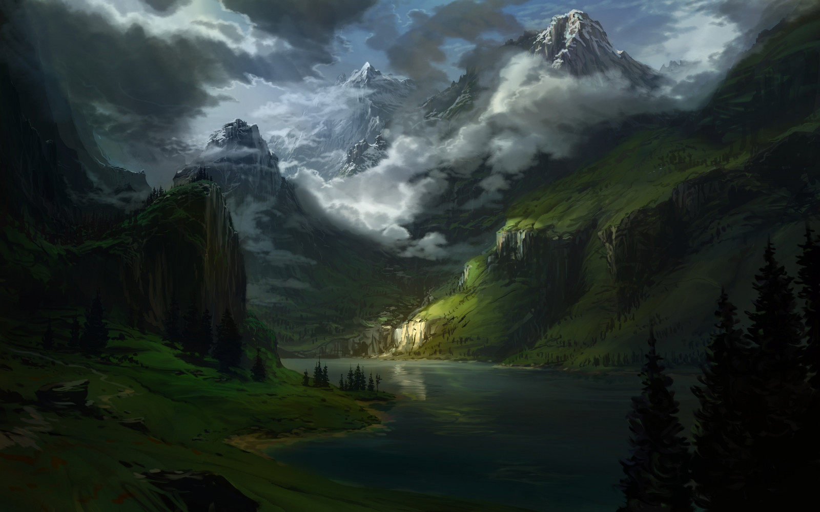 concept art, landscape