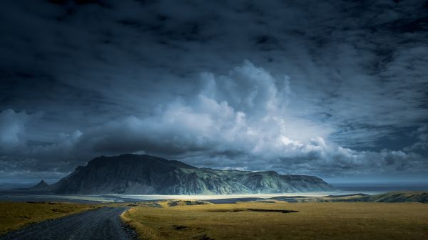 paisaje,naturaleza,montañas,fotografía,Nubes,la carretera