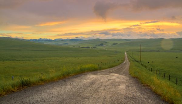 Sonnenlicht, Landschaft, Sonnenuntergang, Hügel, Natur, Gras