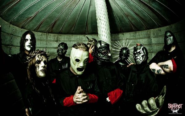 Zimmer, Band, Dunkelheit, Slipknot, Bild, Computer-Tapete