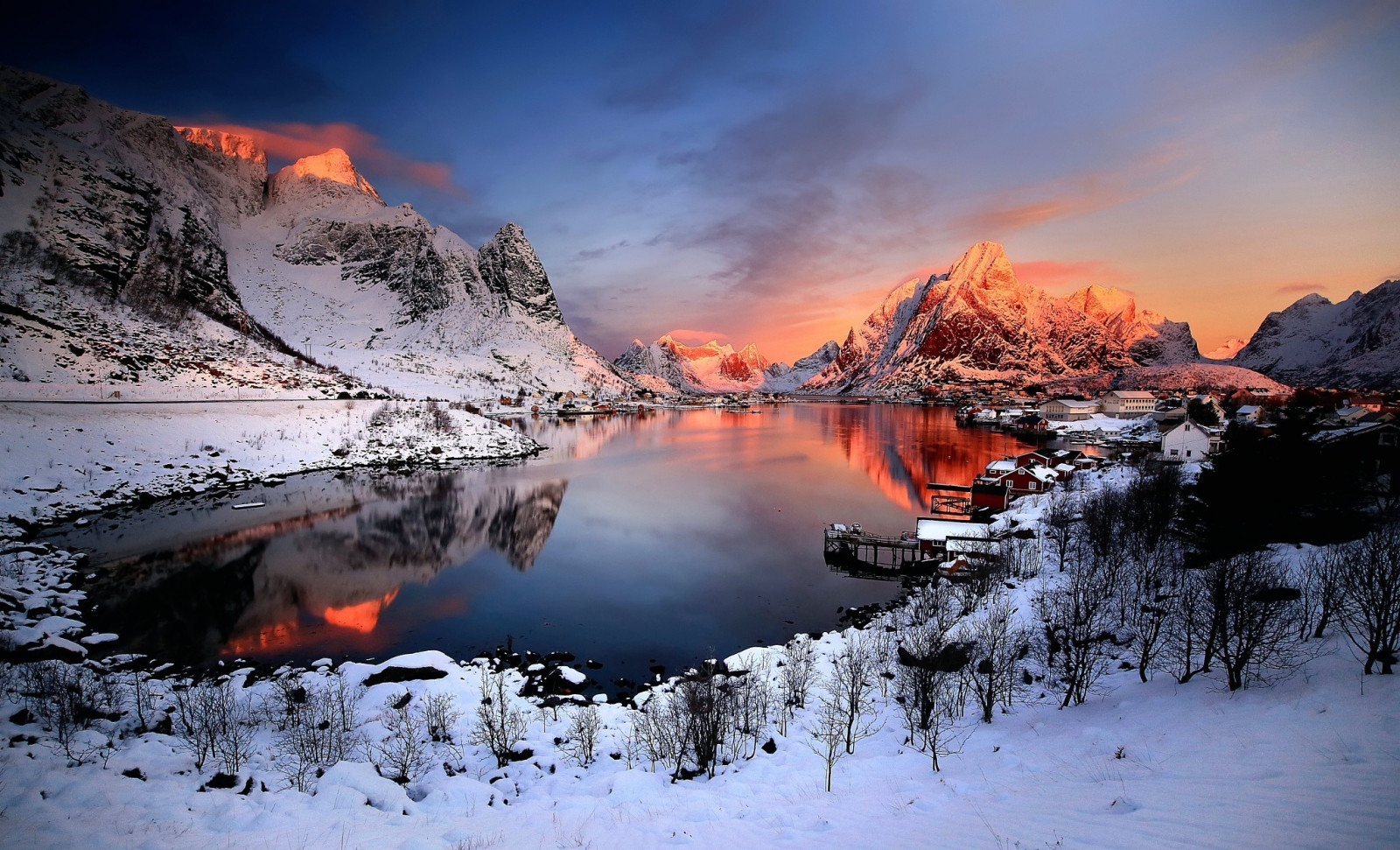 2048x1244 px, Landschaft, Natur, Norwegen, Winter