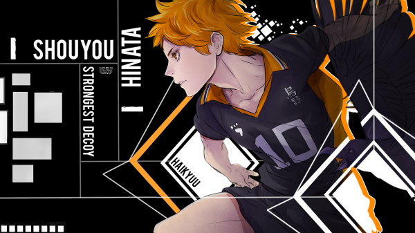 Haikyuu,Anime drenge,Hinata Shouyou