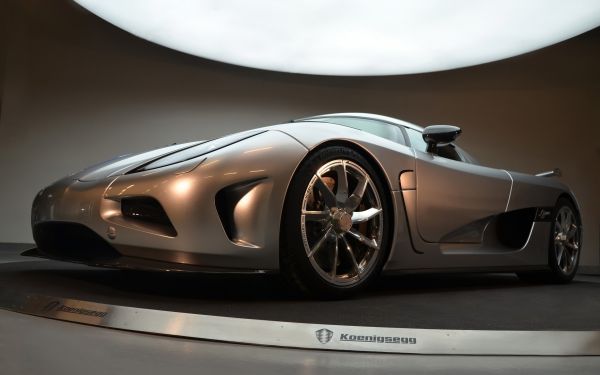 autó,jármű,sportkocsi,Koenigsegg Agera,szürke,teljesítményű autó