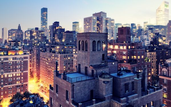 New York,Wolkenkratzer,Gebäude,HDR