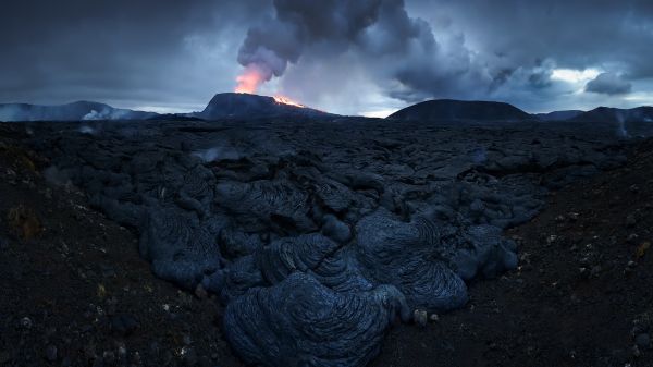 σύννεφο,ουρανός,λάβα,fissure vent,ατμόσφαιρα,οικοπεριοχής