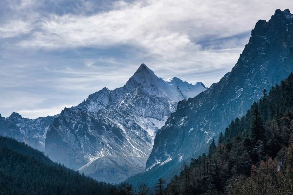 mountain top,снежный ангел