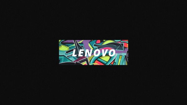 낙서,Lenovo,간단한 배경,휴대용 퍼스널 컴퓨터,미니멀리즘,어두운