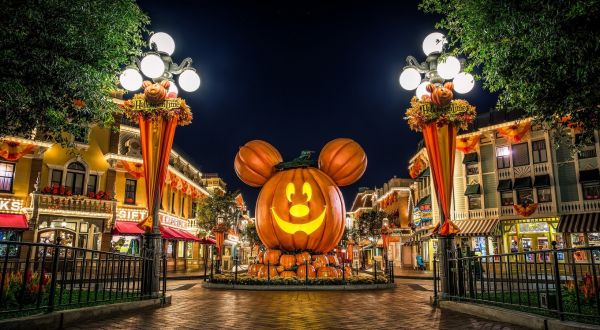 Halloween,Kürbis,Disneyland