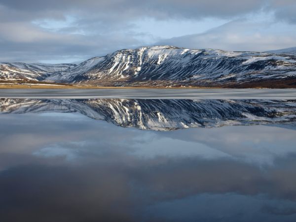 sollys, landskap, hav, innsjø, vann, natur