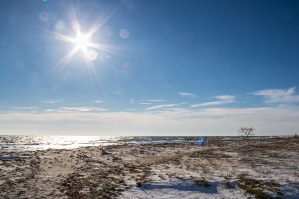 mare,acqua,puntellare,luce del sole,paesaggio,riflessione