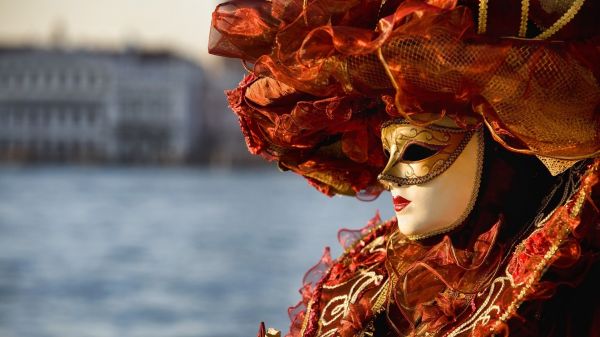 karneval,Venezia,maske,antrekk