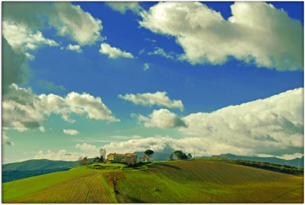 Sonnenlicht,Landschaft,Italien,Natur,Hügel,Gras