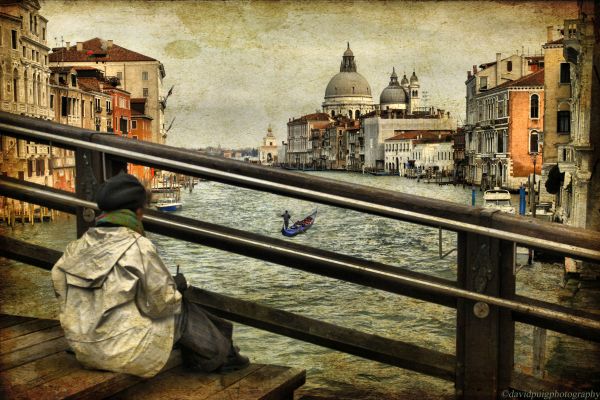 Landschaft,Stadtbild,Wasser,Italien,Venedig,Brücke