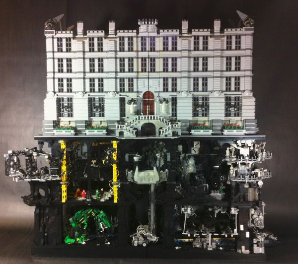 Batcave,LEGO,Batman,waynemanor,brickworld