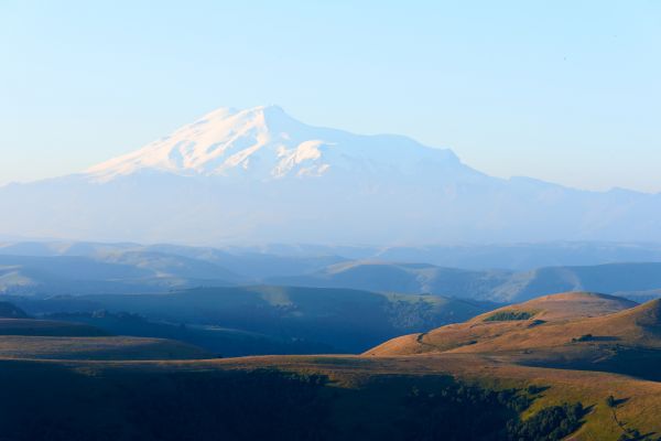 natur,landskab,bjerge,himmel,snedækket peak,bakker