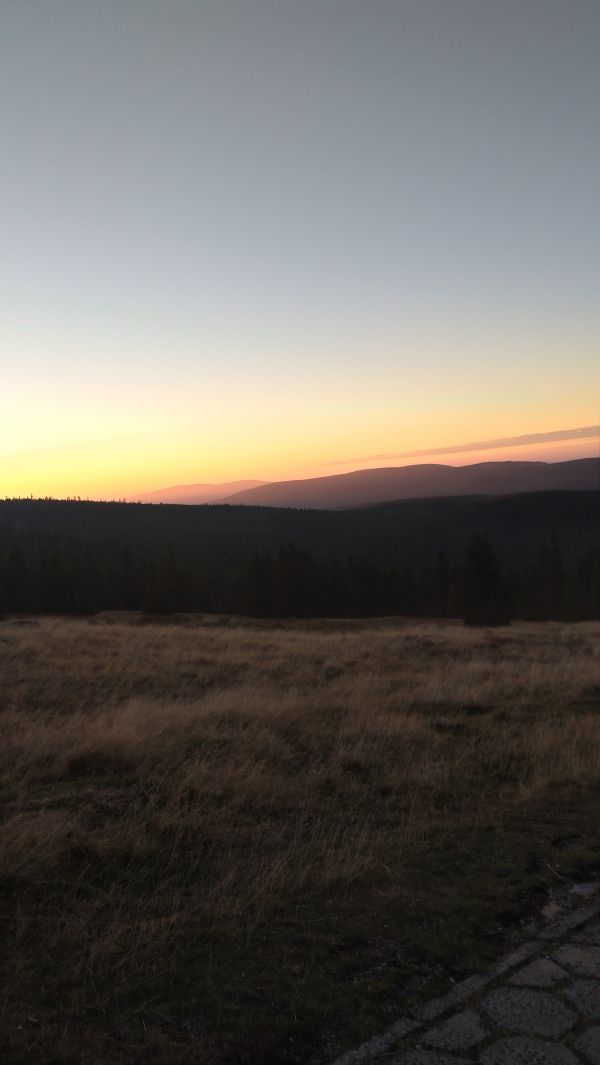 mountain top, планински проход, Полша, рай, залез