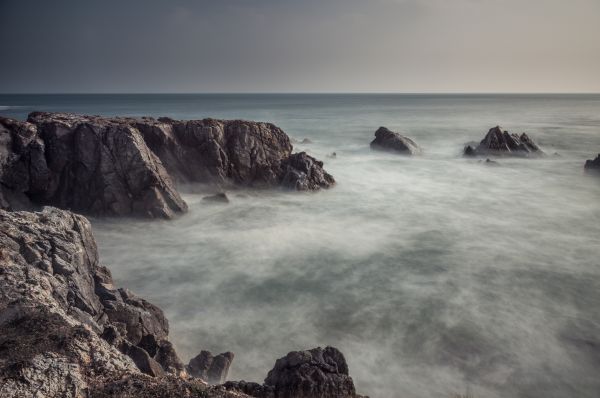 mar,agua,rock,naturaleza,paisaje,bahía