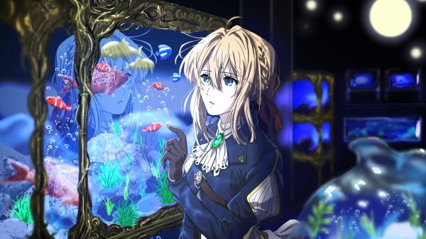 Violet Evergarden,Violet Evergarden character,plakat,Anime