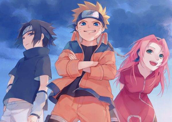 naruto anime, Haruno Sakura, Uchiha Sasuke, Uzumaki Naruto