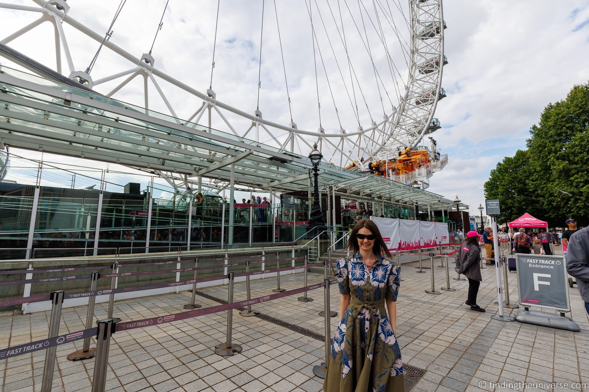 London Eye fast track entry line