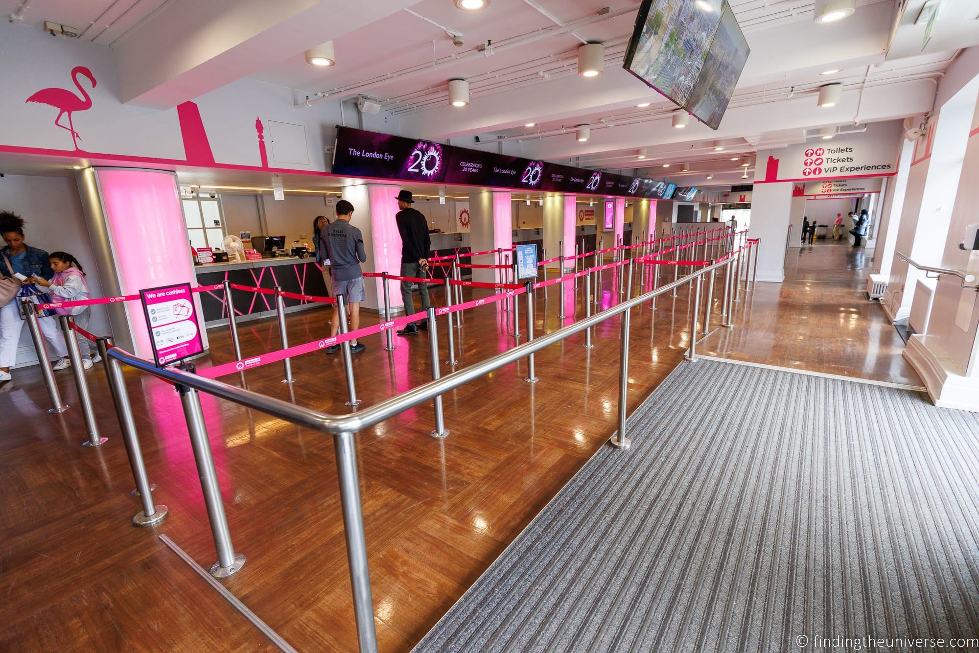 London Eye ticket office