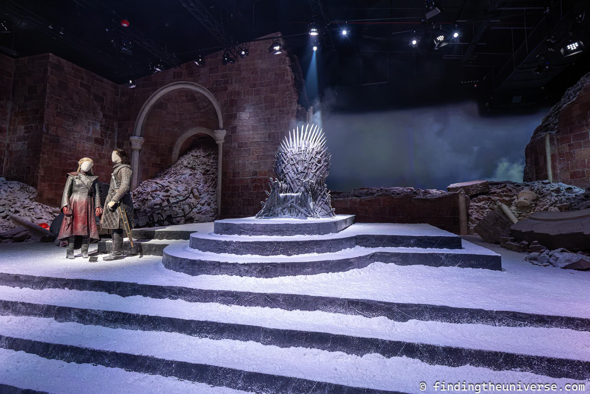 Game of Thrones Studio Tour Iron Throne by Laurence Norah