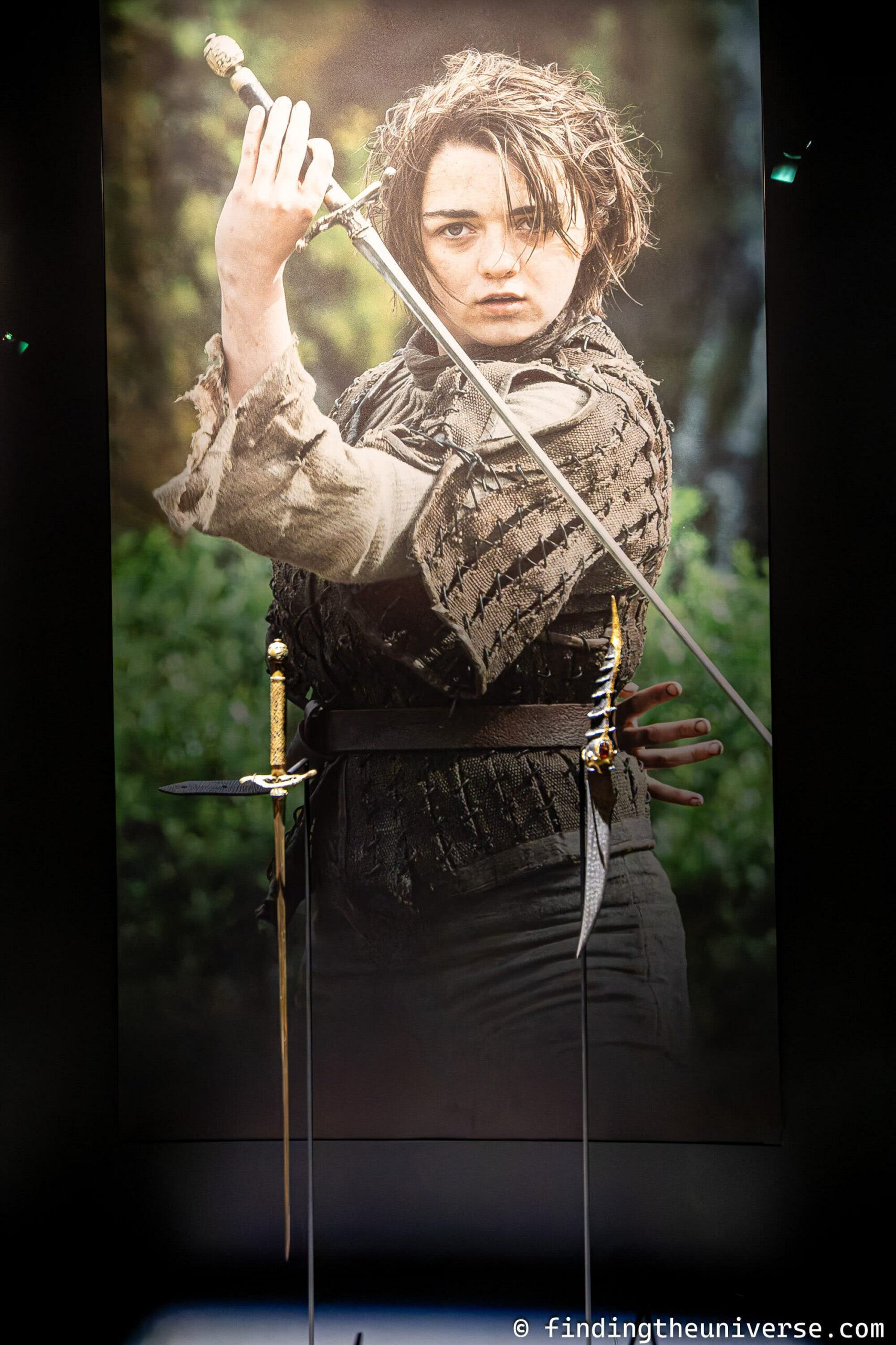 Game of Thrones Studio Tour Needle Weapon Arya Stark by Laurence Norah