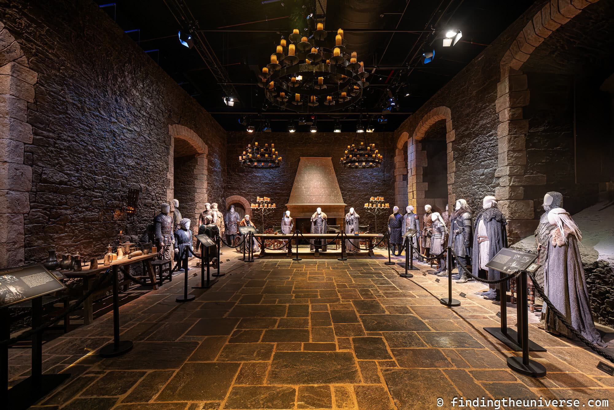 Game of Thrones Studio Tour Winterfell Hall by Laurence Norah