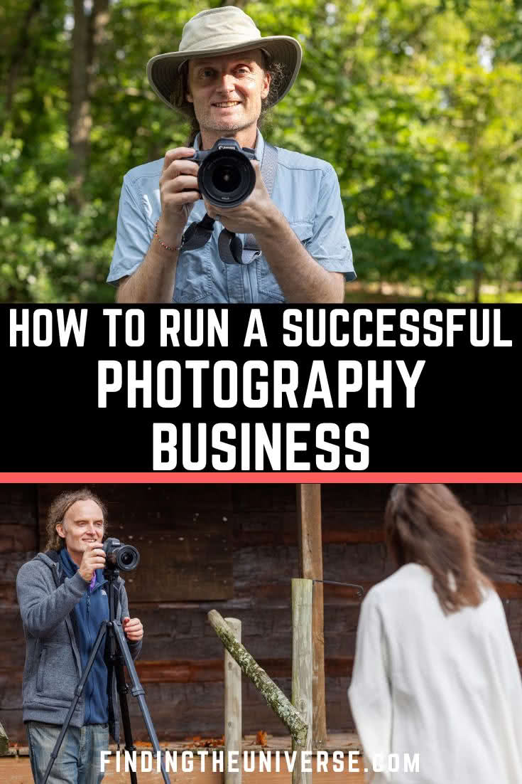 Tips and advice on how to set up and run a successful photography business from a professional photographer