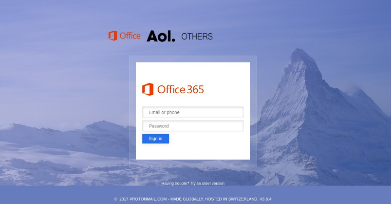 Office365 Fake-Login-Seite - Entfernen Sie es von Ihrem PC und Browser