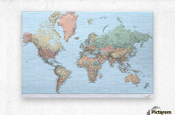 World Map Hi-res - WorldFlag