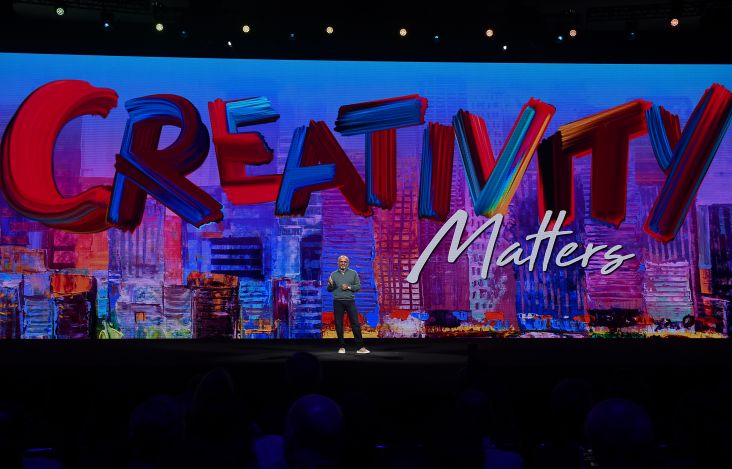 Adobe Chairman & Chief Executive Officer Shantanu Narayen at Adobe Max