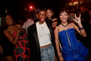 HOLLYWOOD, CALIFORNIA - AUGUST 10: Saniyya Sidney, Demi Singleton and Xochitl Gomez attend the Variety Power of Young Hollywood Presented by For the Music at NeueHouse Hollywood on August 10, 2023 in Hollywood, California. (Photo by Emma McIntyre/Variety via Getty Images)