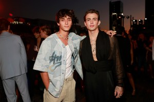 HOLLYWOOD, CALIFORNIA - AUGUST 10: (L-R) Josh Richards and Vinnie Hacker attend the Variety Power of Young Hollywood Presented by For the Music at NeueHouse Hollywood on August 10, 2023 in Hollywood, California. (Photo by Emma McIntyre/Variety via Getty Images)