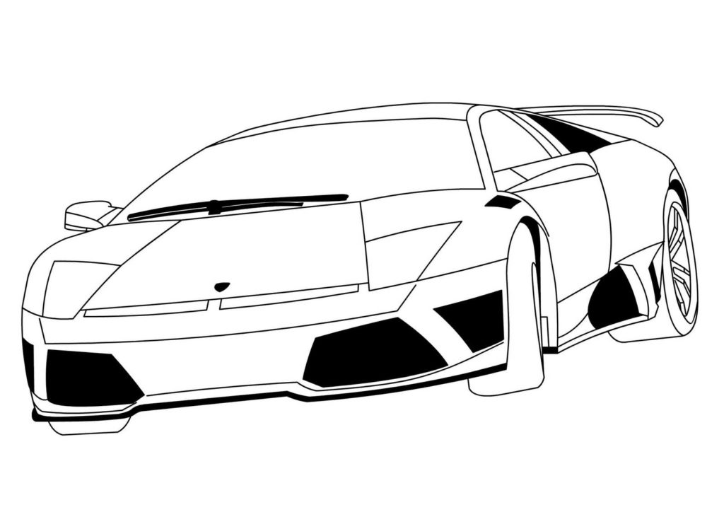 Dibujos de Lamborghini para Colorear